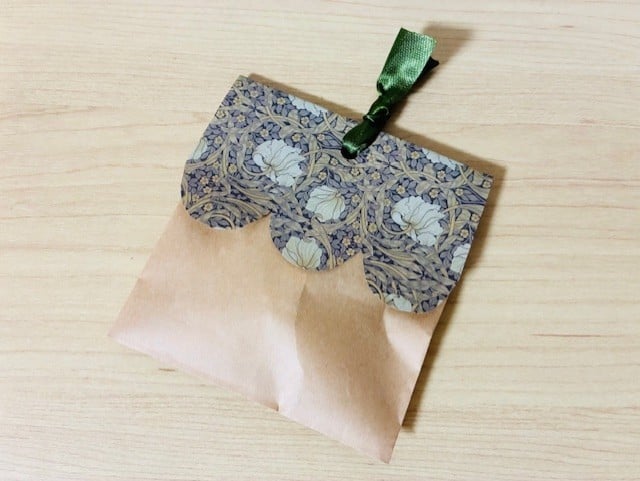 茶封筒ラッピング