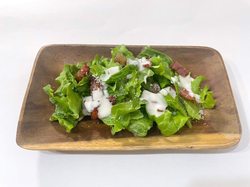 ドレッシングが薄まらないでおいしく食べられる