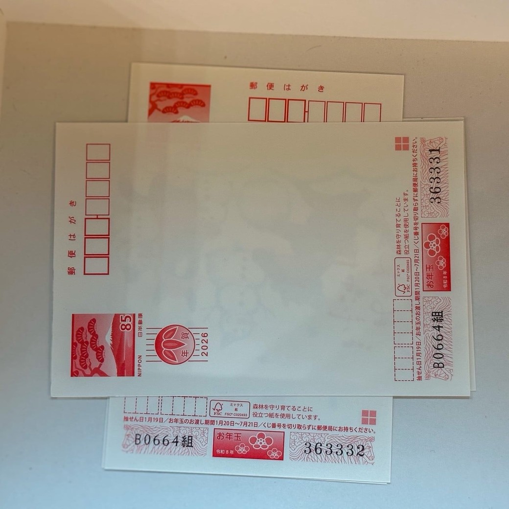 いただいた年賀状の整理術