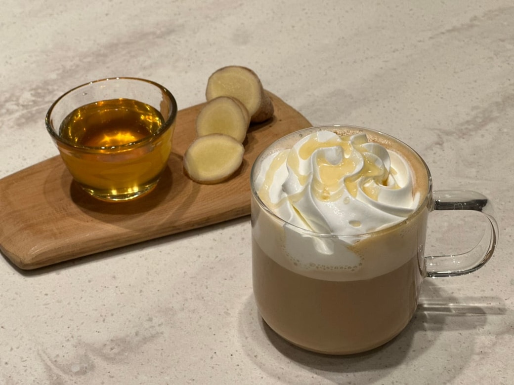 はちみつ生姜 米糀ミルク ラテ
