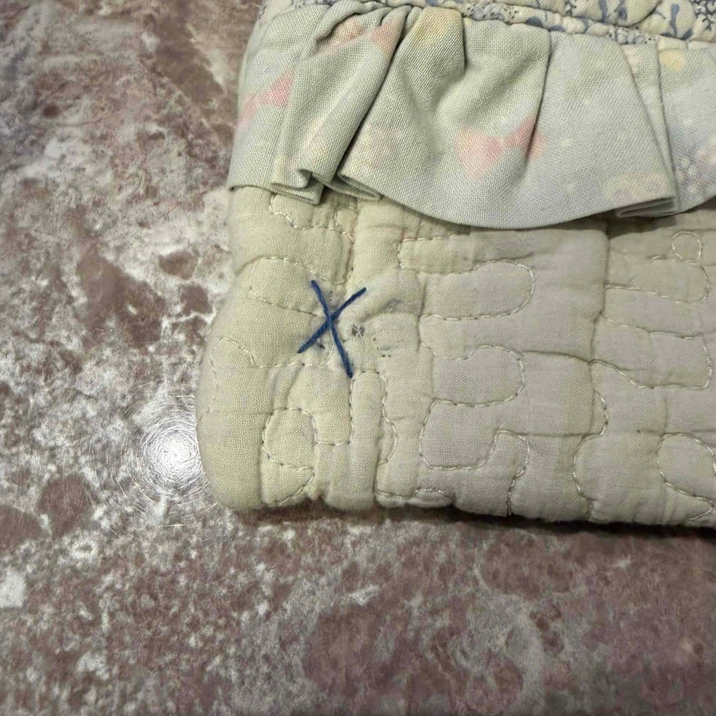 2本縫ったところ