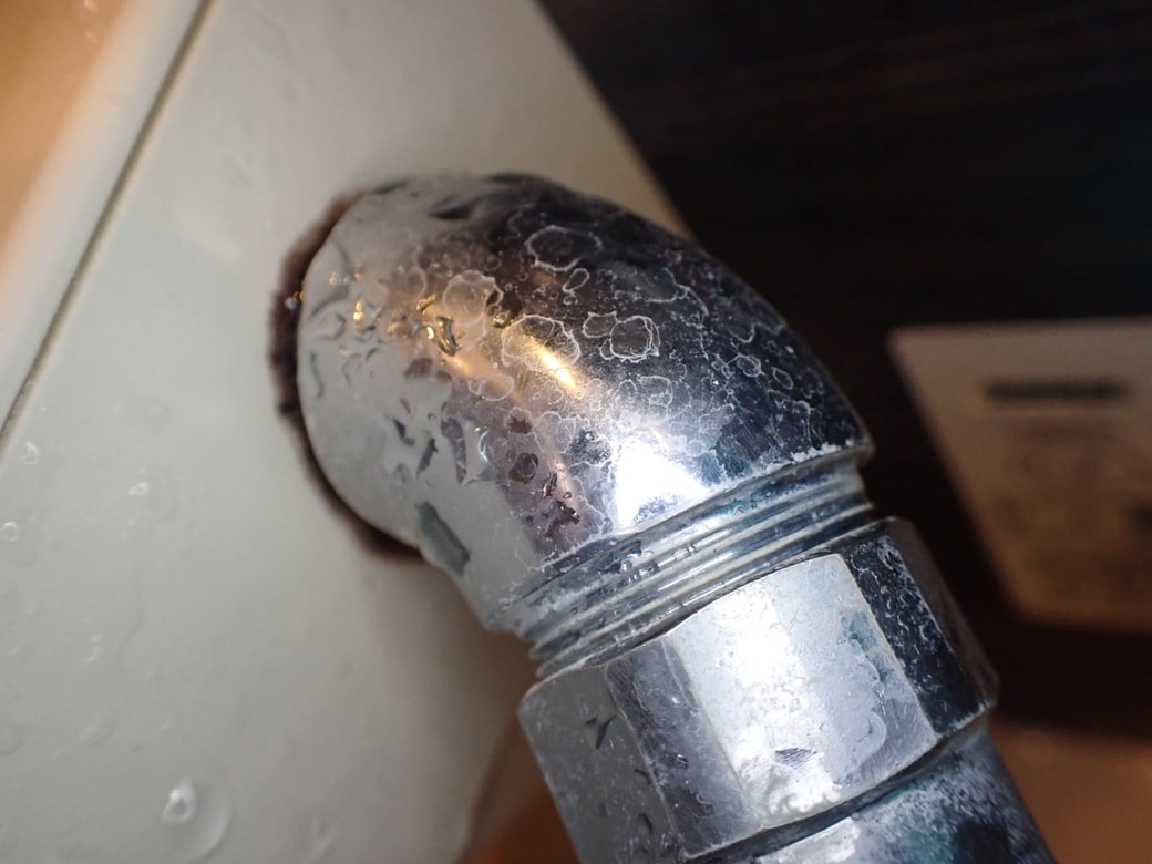 シャワーの根本部分