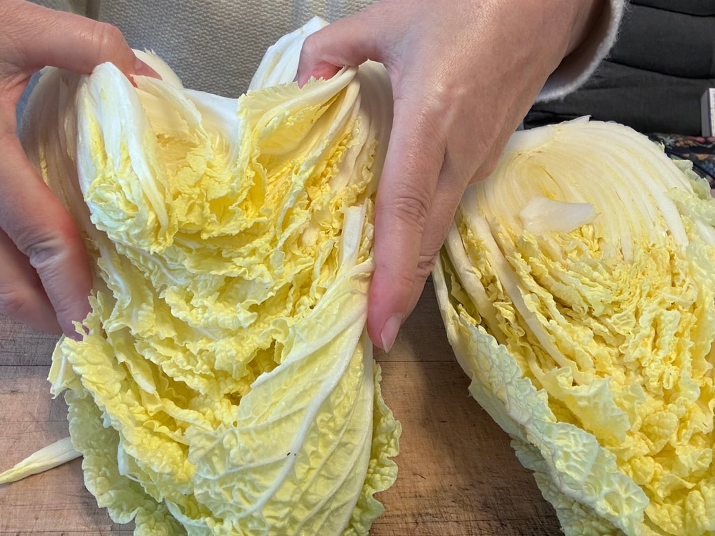 4つに切るときも同じ方法で