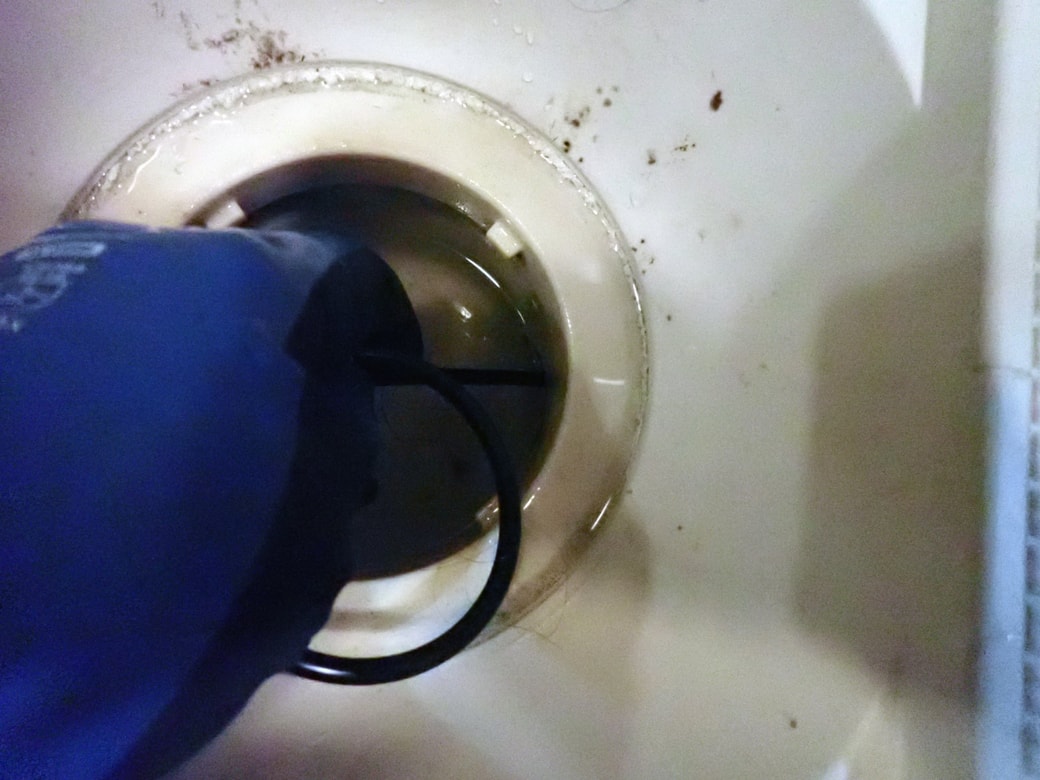 毛づまりを除去