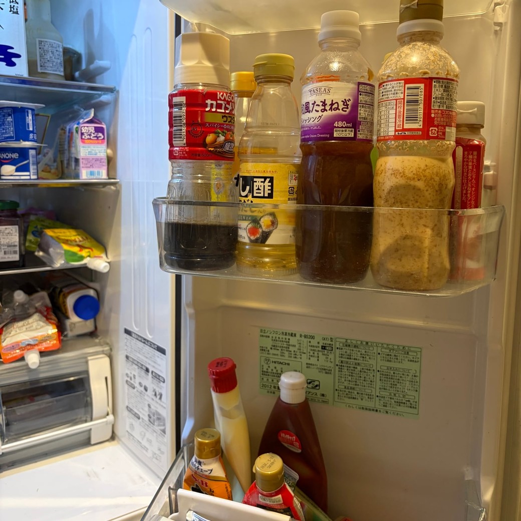 冷蔵庫の中の写真
