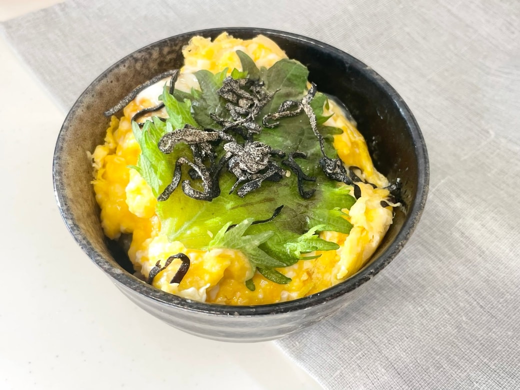 和風スクランブルエッグ