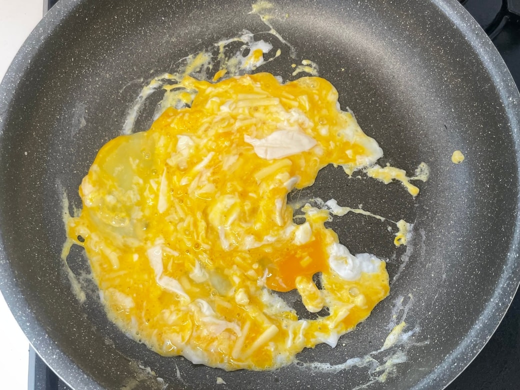 和風スクランブルエッグ