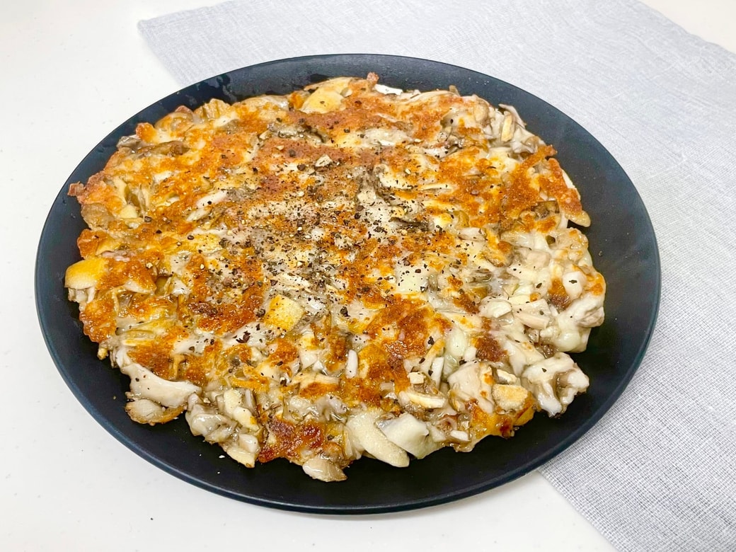 舞茸のチーズペッパー焼き