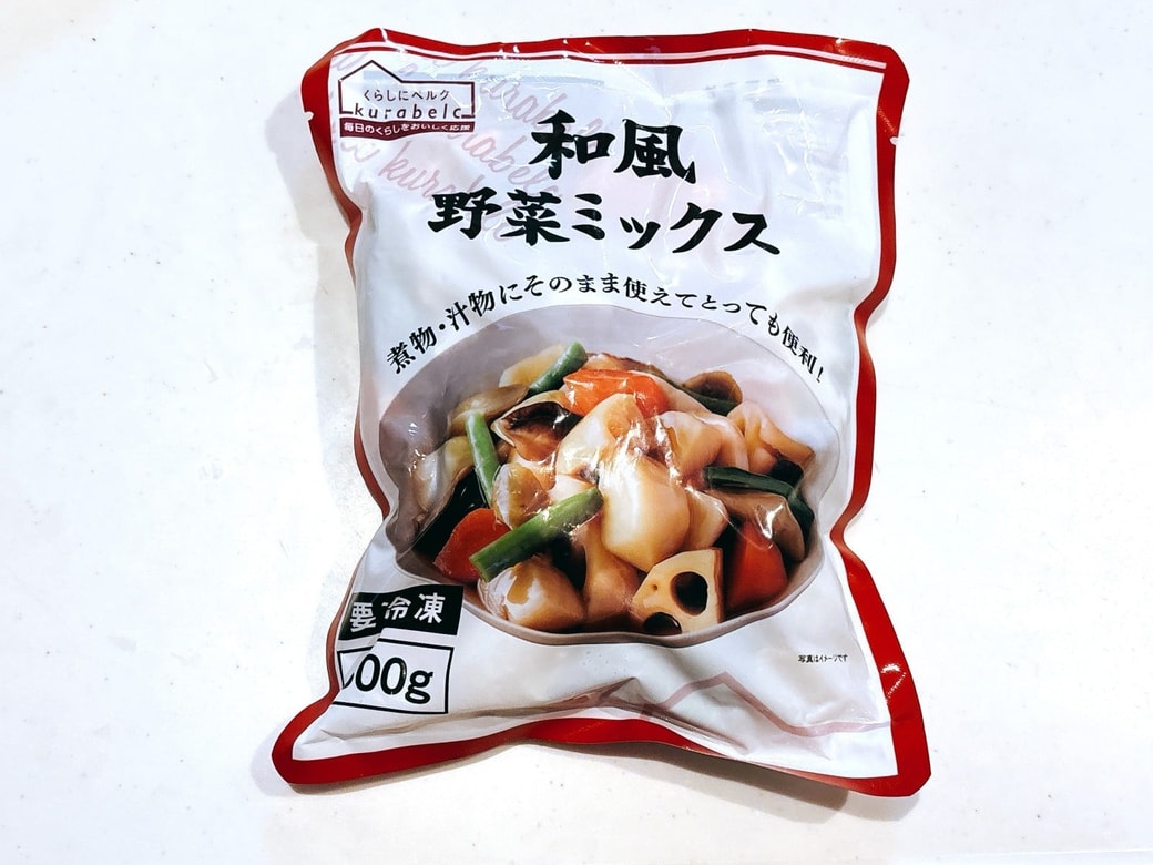 冷凍のミックス野菜