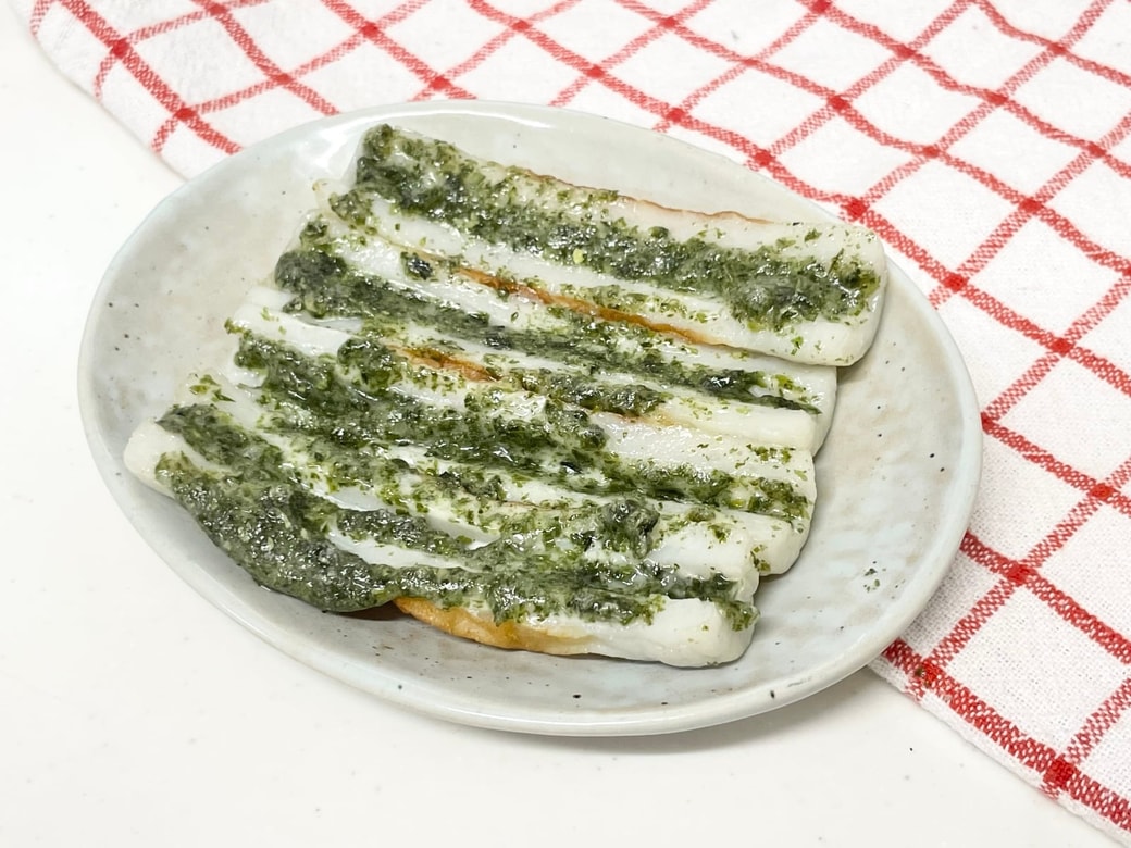 ちくわののり塩焼き