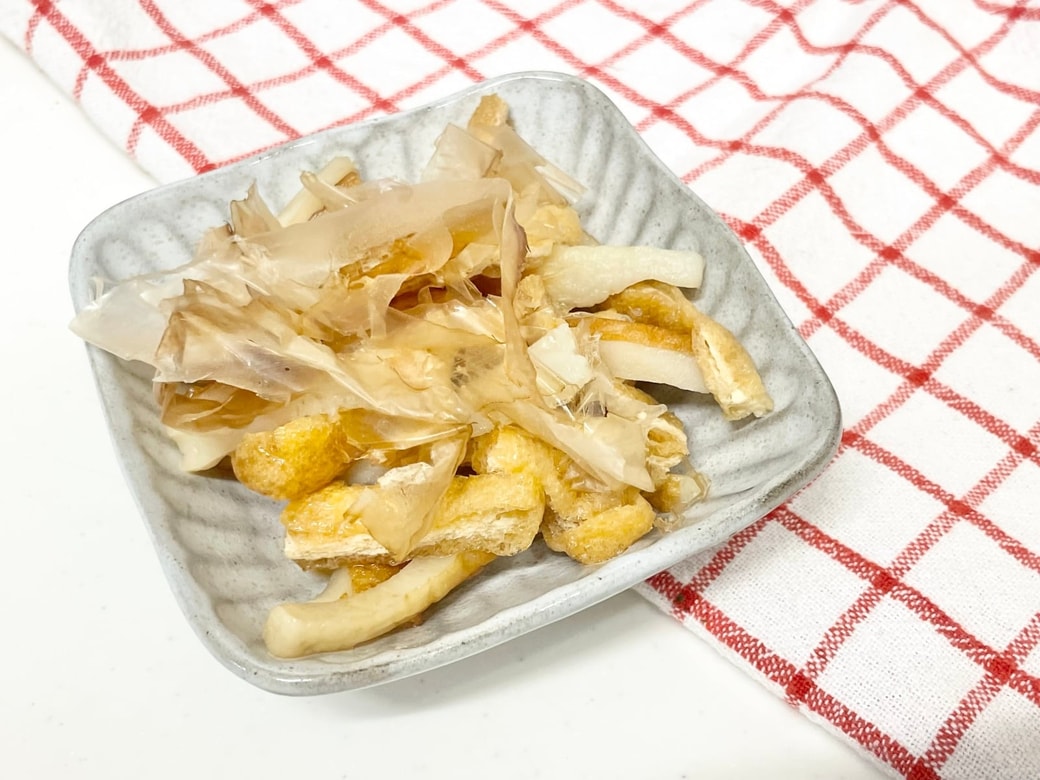 ちくわと油揚げの煮物