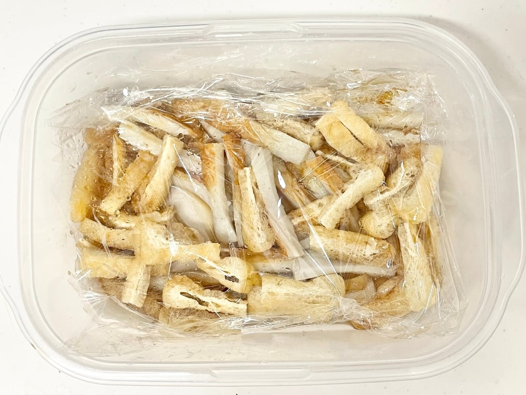 ちくわと油揚げの煮物