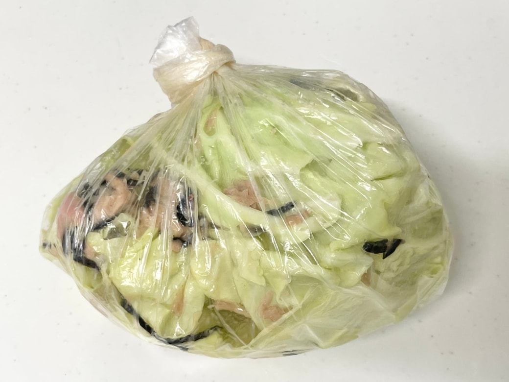 おつまみツナキャベツ