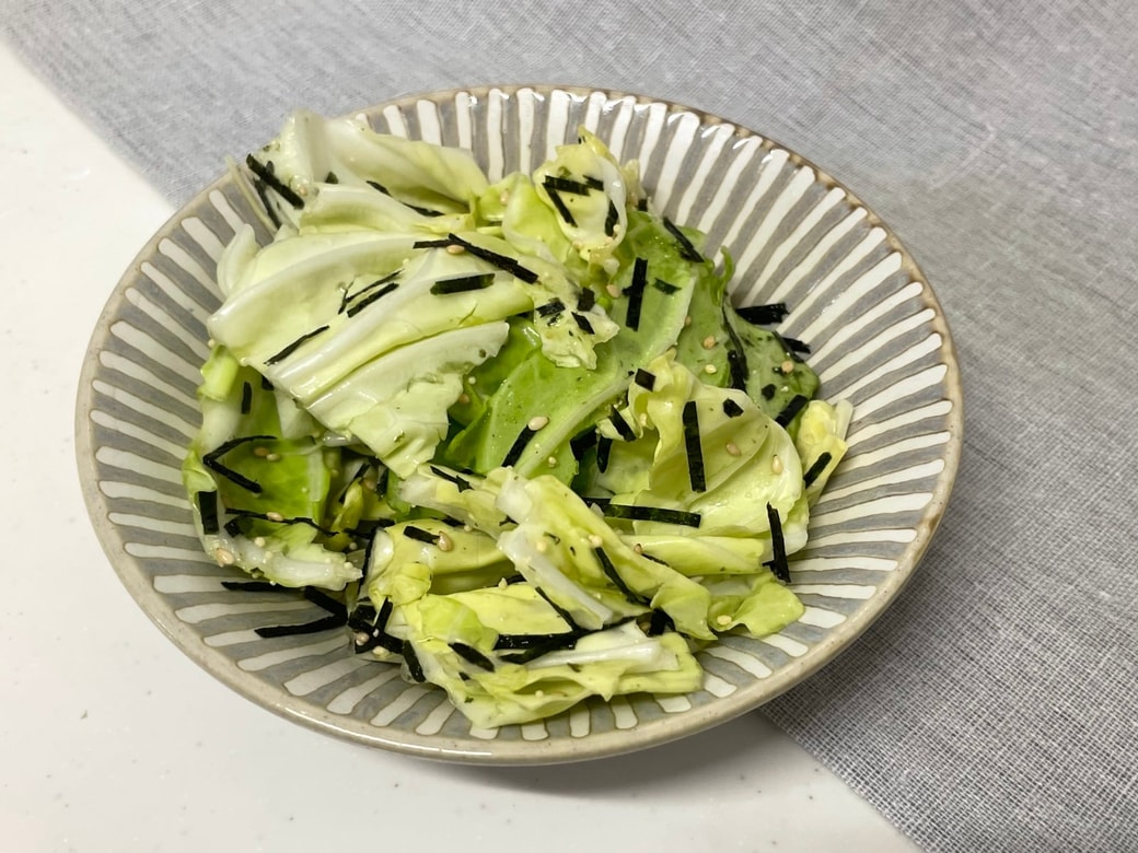 やみつきのりキャベツ