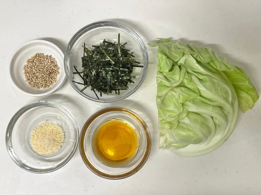 やみつきのりキャベツ