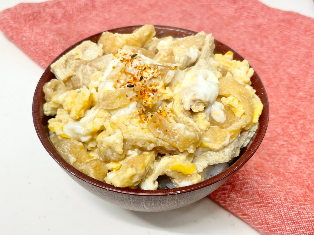 きつねの卵とじ丼