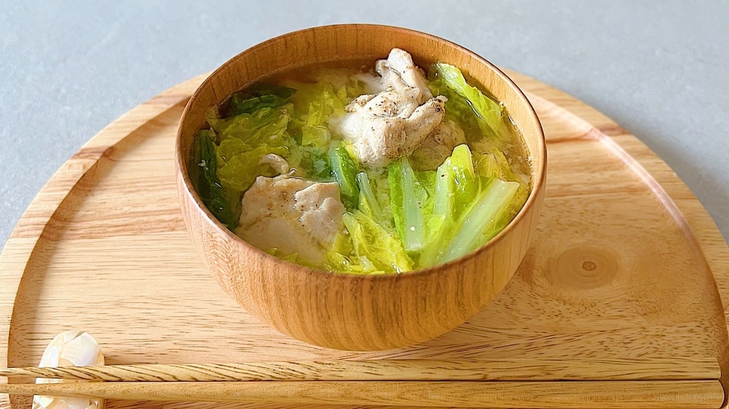 白菜みそ汁