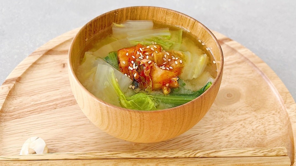 白菜みそ汁