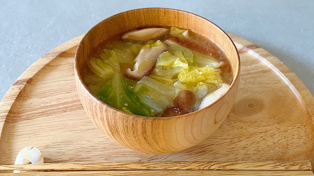 白菜みそ汁