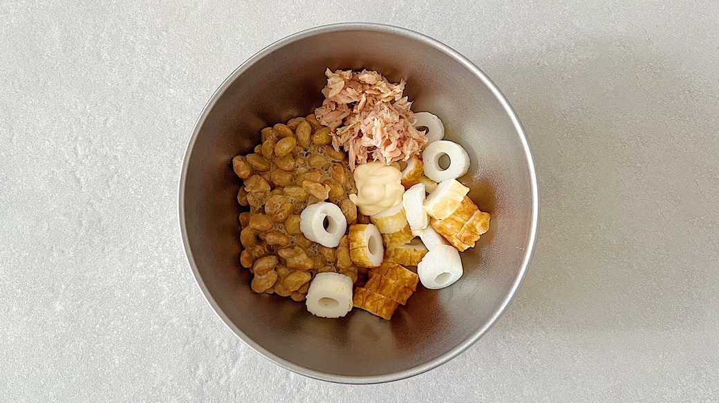 ボウルで合わせる