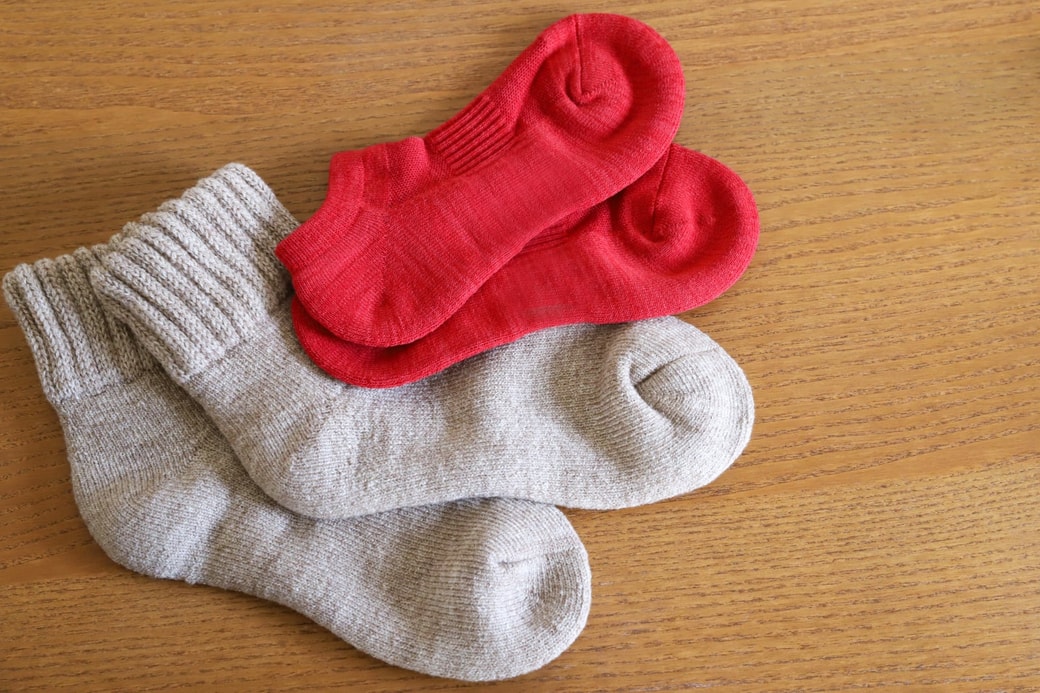 厚手の靴下