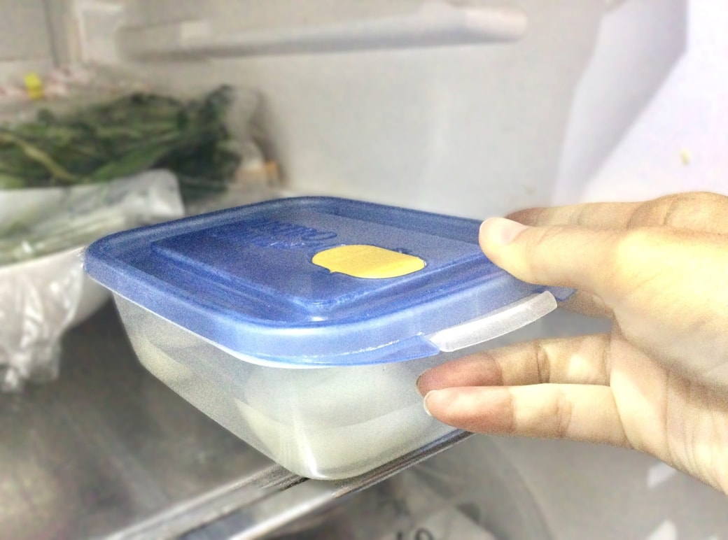 餅を冷蔵庫で保存する