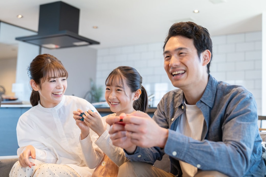 家族で笑顔で過ごせる時間