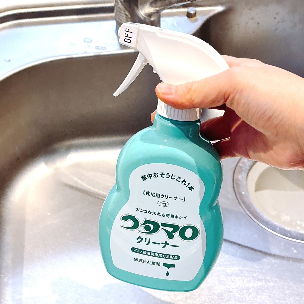 掃除に使うウタマロクリーナー