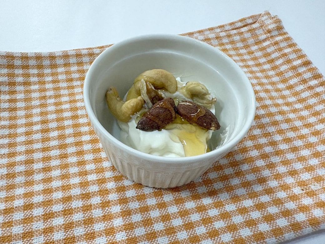 アレンジ②ナッツとはちみつ