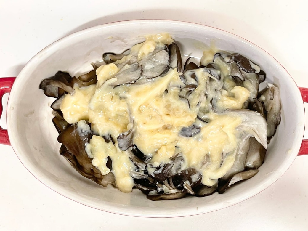 舞茸味噌マヨ焼き