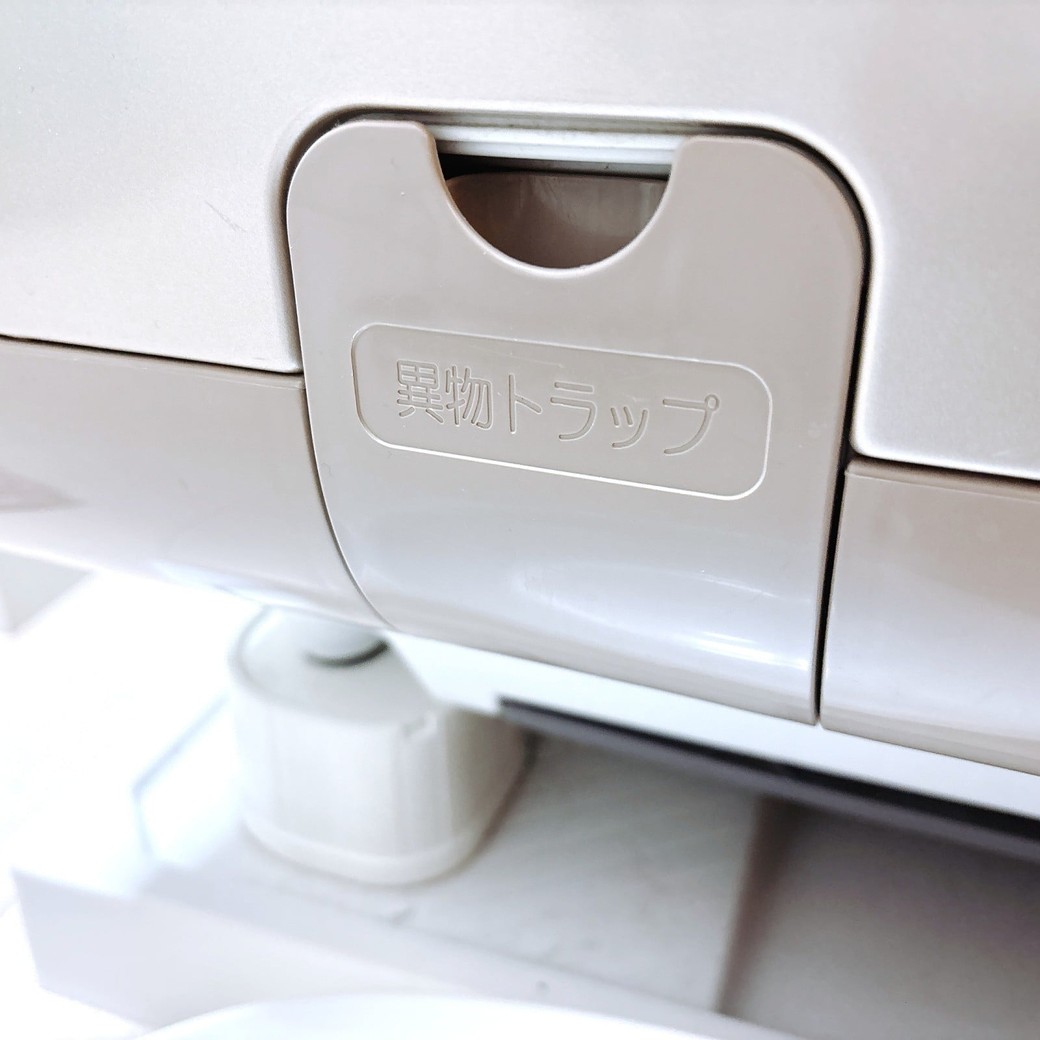 洗濯機の異物トラップ