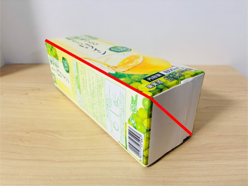 ワインの空きパック