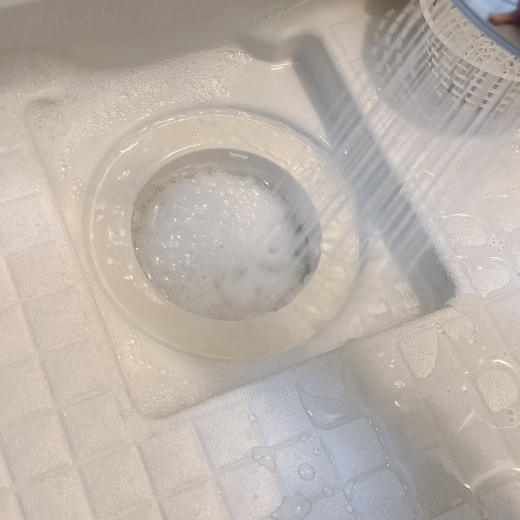 しっかりと水洗いする