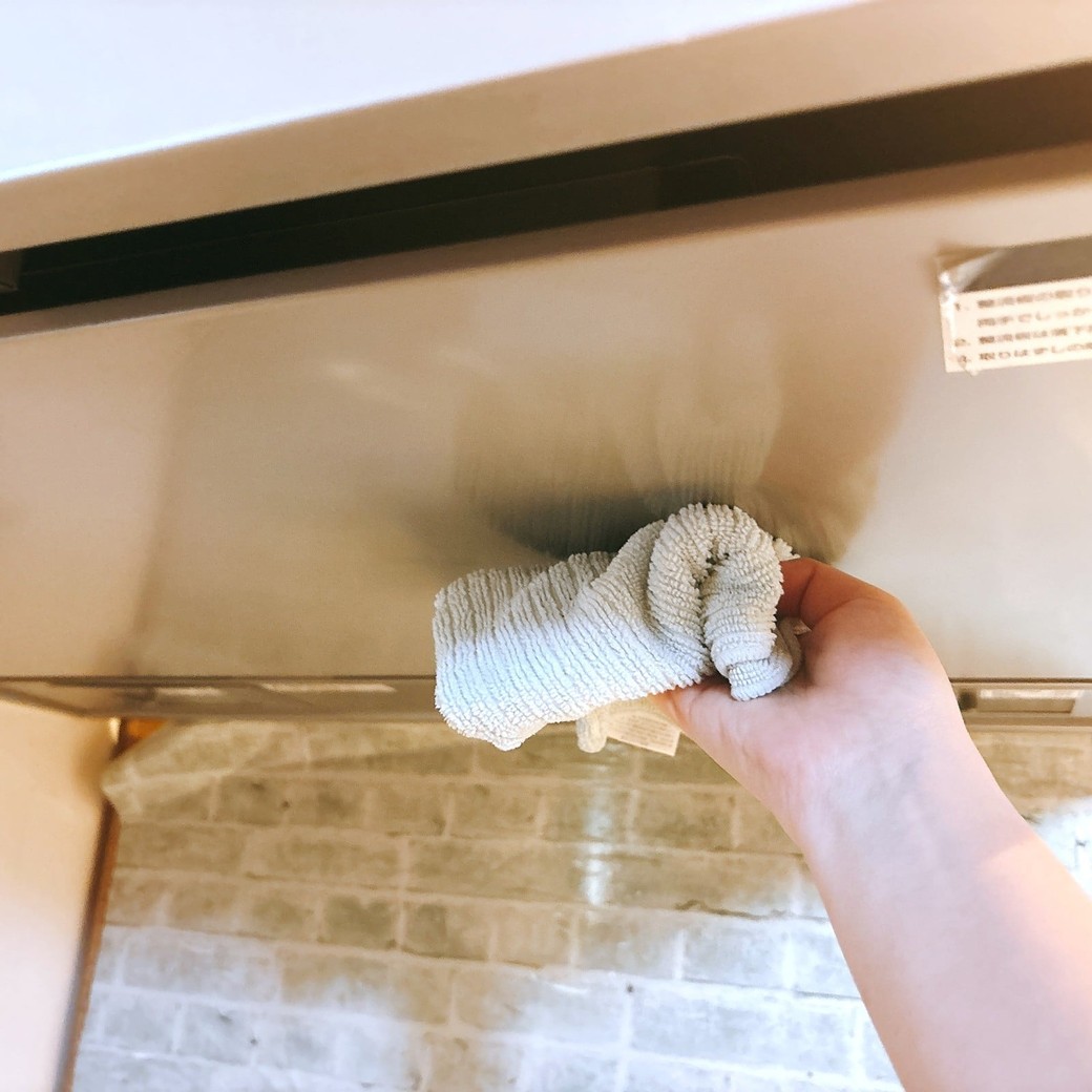 整流板の外側は汚れが付着しやすい