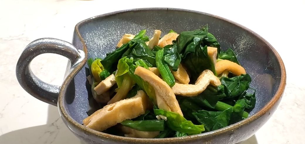 ほうれん草の煮びたし風