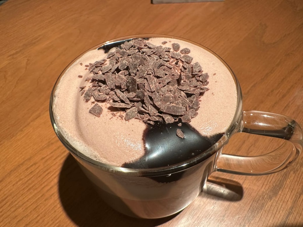 カカオムースラテ