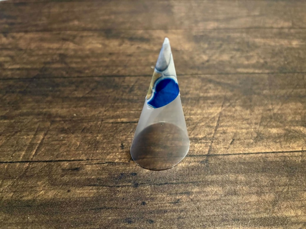 手作りリングホルダーの完成