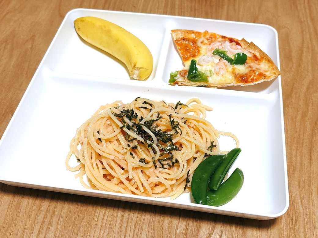 プレート皿なら洗い物が1つで済む