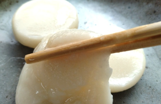 やわらかくなったお餅