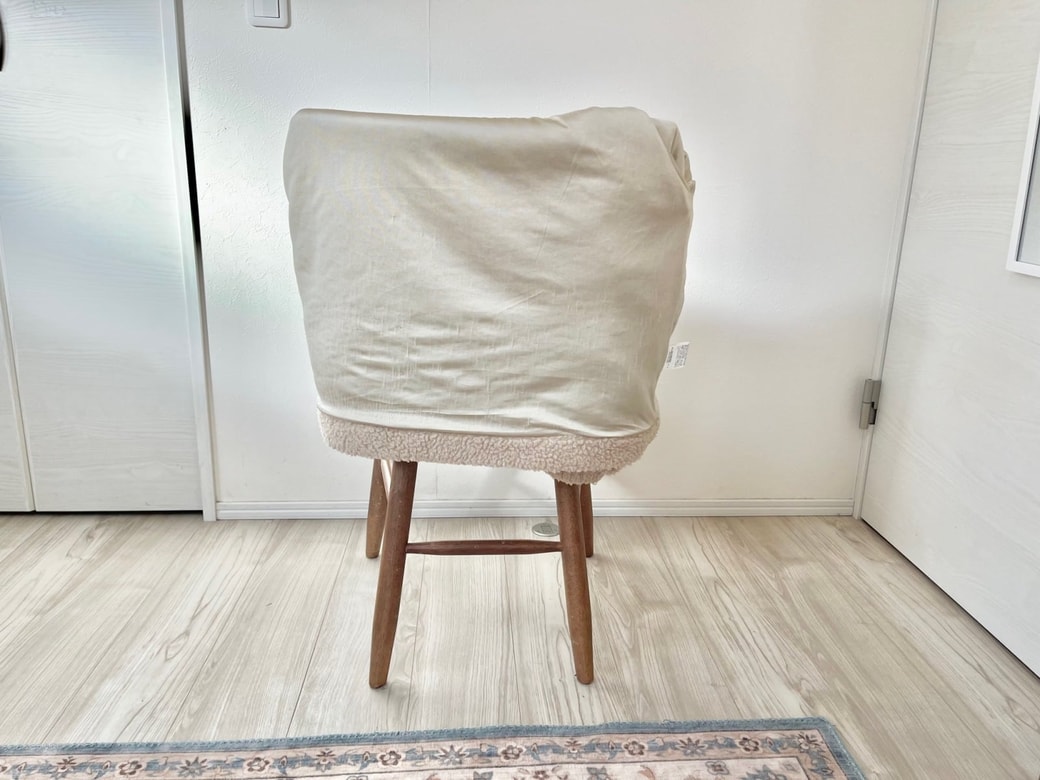 後ろから見た様子