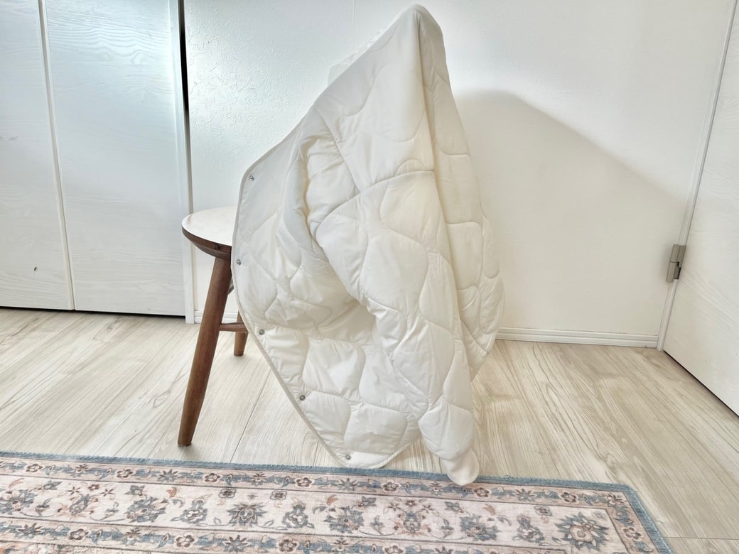 ボタンタイプのコート