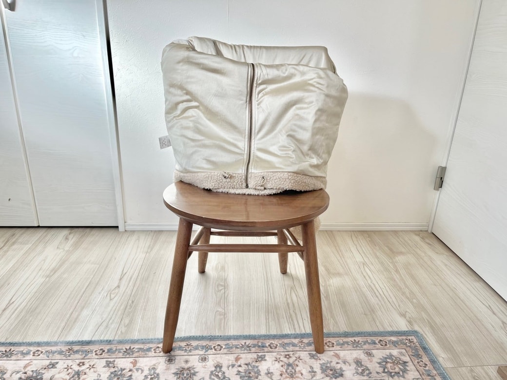 前から見た様子