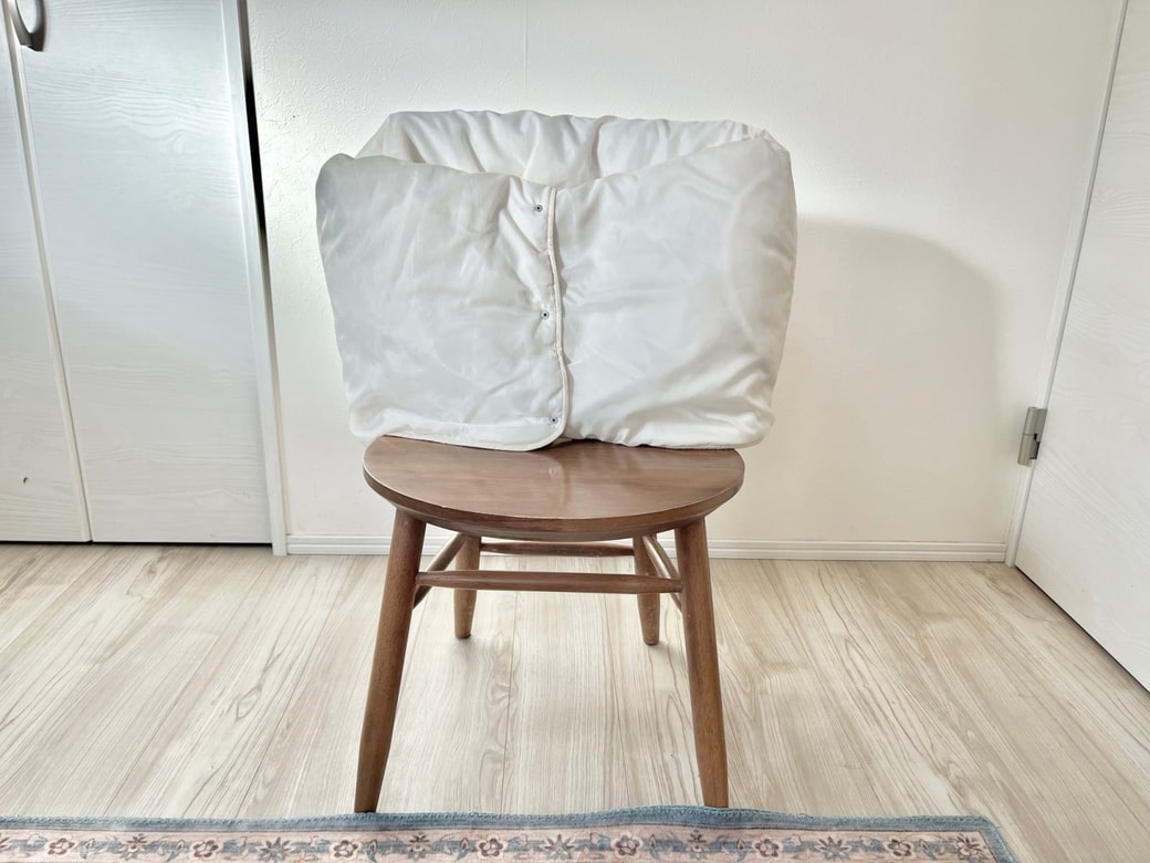 ボタンタイプのコート