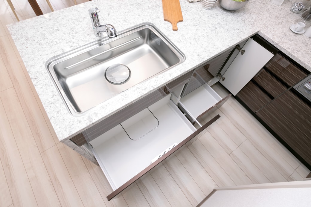 NGシンク下など、湿度の高い場所で保存する