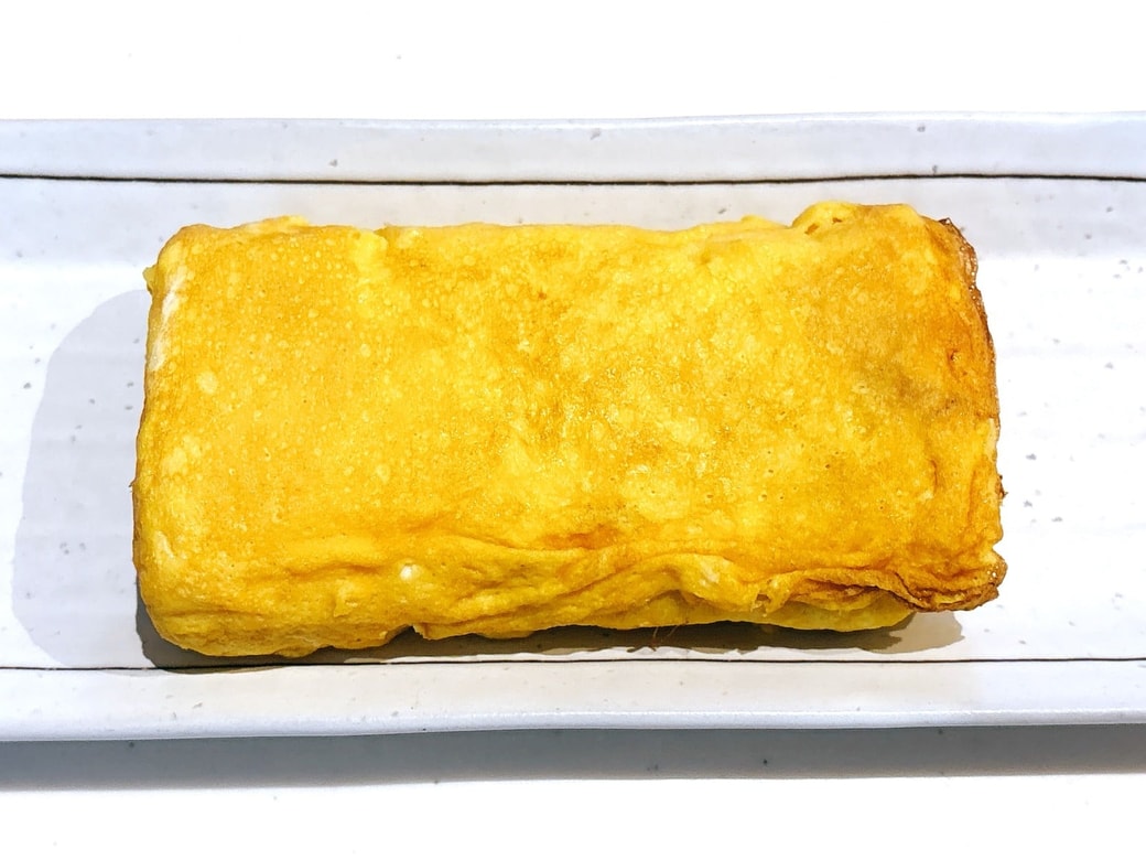 焼きあがった玉子焼き