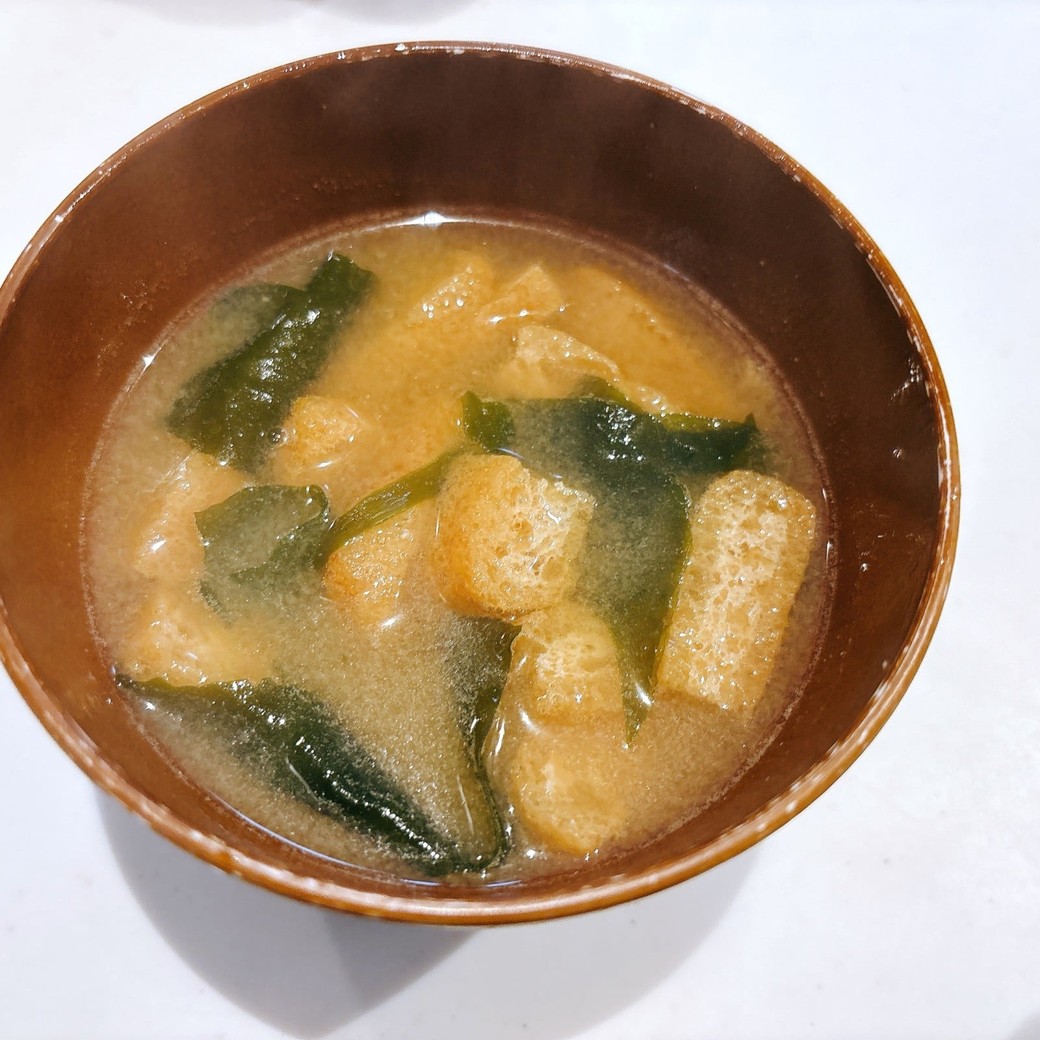 本みりんで味噌汁がまろやかに