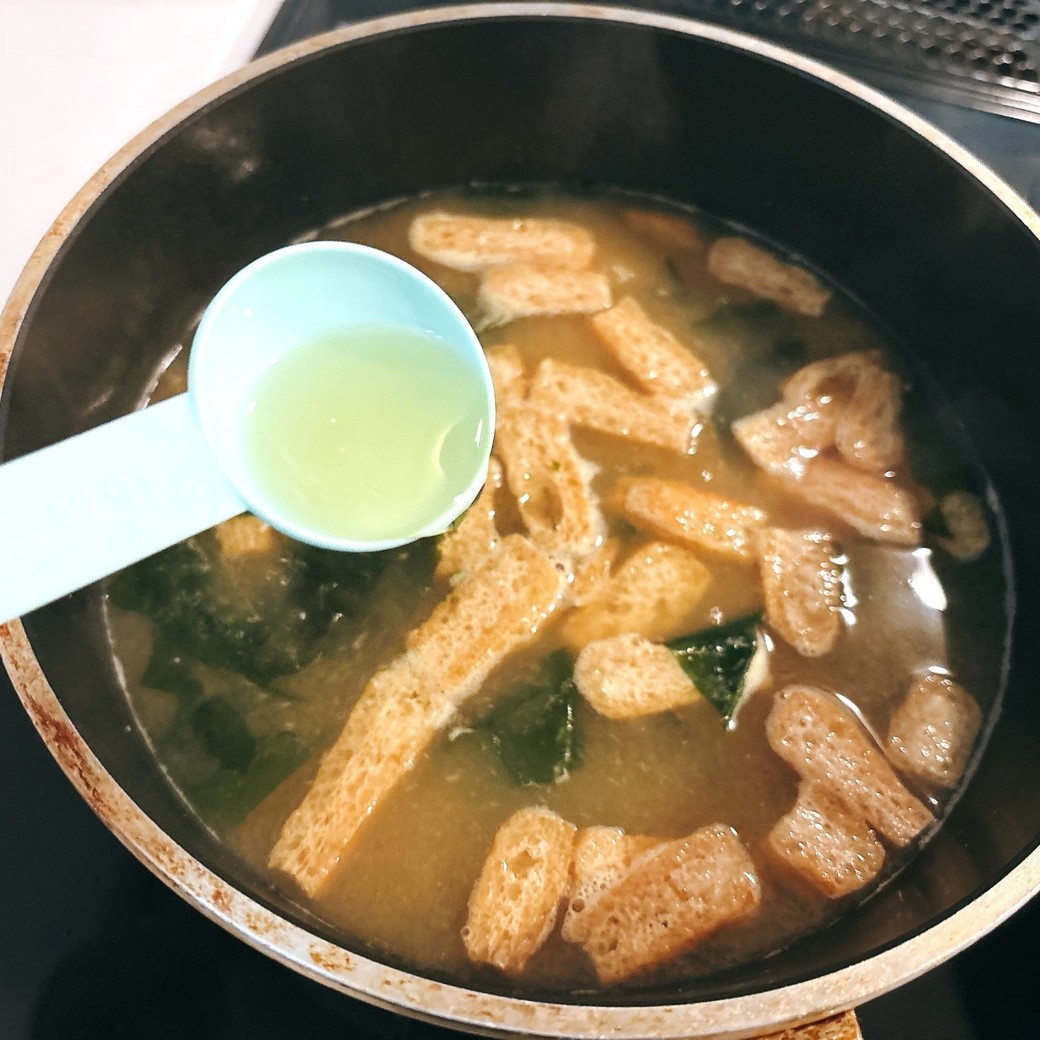 本みりんを加える