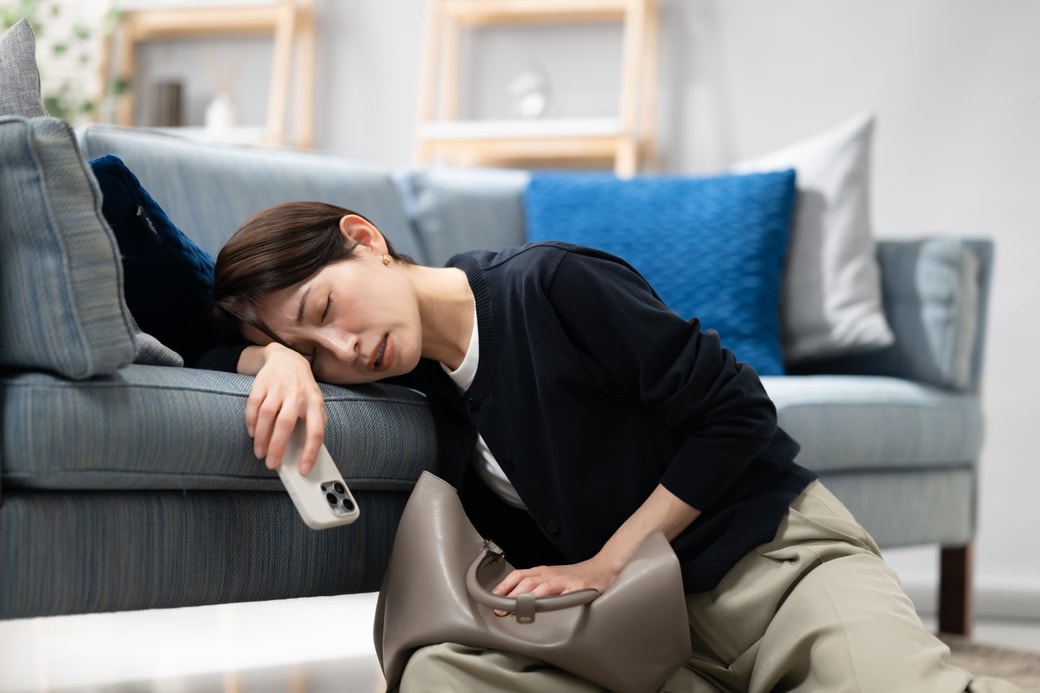 疲れている女性