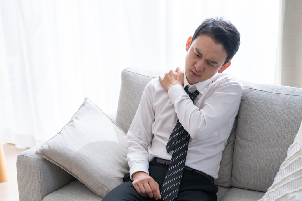 疲れている男性