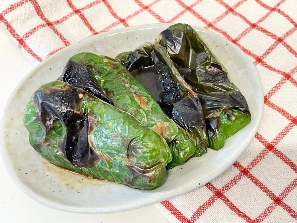 ピーマンのグリル焼き